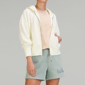 Lululemon Softstreme Pocketed Hoodie Lemon Sorbet Size 4 new with tags